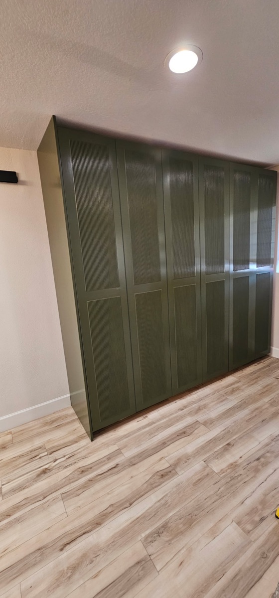 Custom cabinet finishes