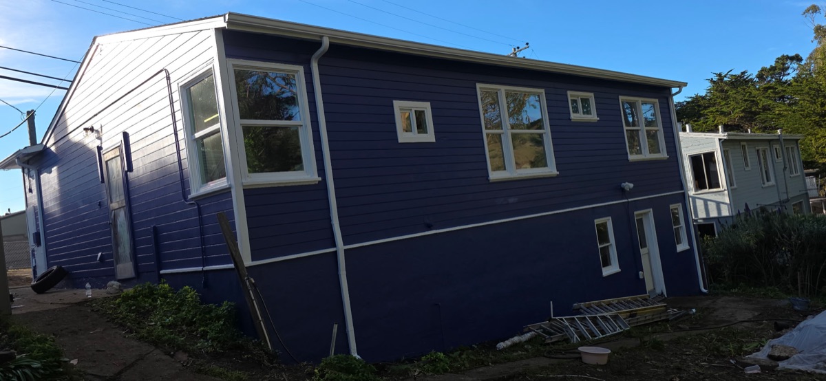 Exterior painting project