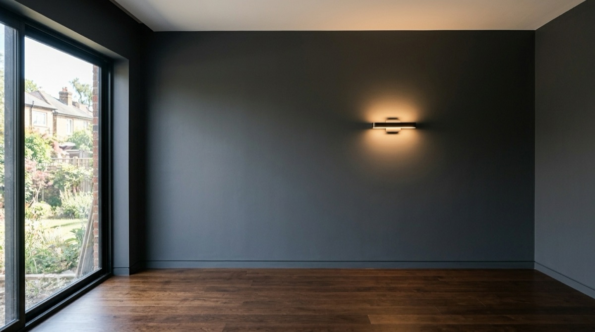 Unfinished interior space